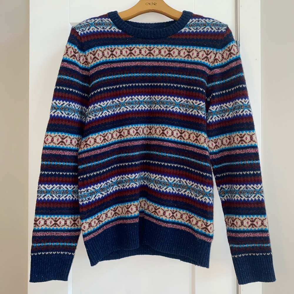 Multicolor Wool Sweater Small